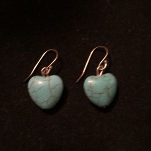 New Turquoise and Sterling Silver Earrings